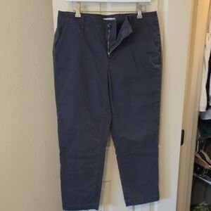LOFT Women's Dark Grey Chinos